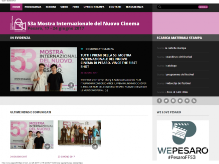 Mostra internazionale nuovo cinema di Pesaro